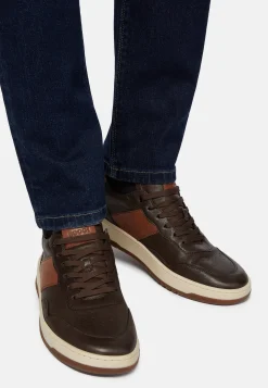 Sneakers En Cuir