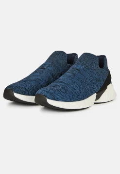 Sneakers Willow Bleues En Fils Recyclés