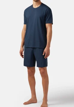 T-shirt Pyjama En Viscose Mélangée
