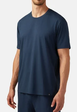 T-shirt Pyjama En Viscose Mélangée