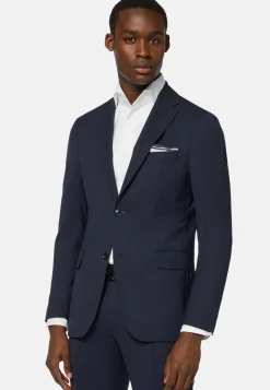 Veste Bleue Travel En Laine