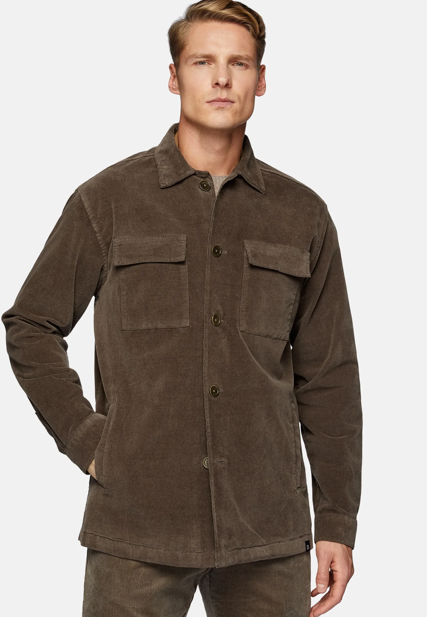 Veste Chemise En Moleskine
