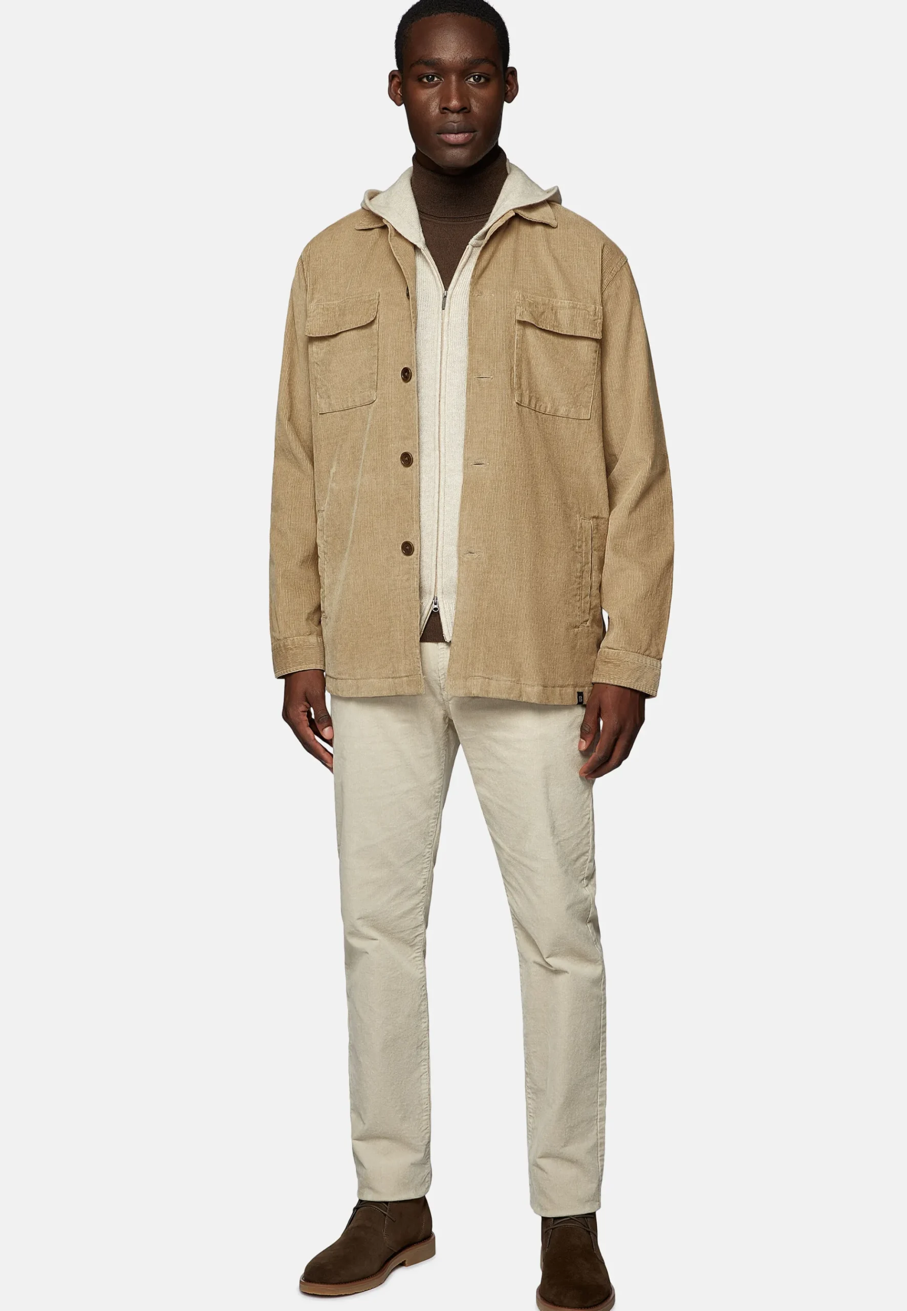 Veste Chemise En Velours