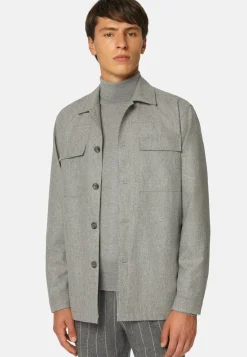 Veste Chemise Link En Flanelle De Laine