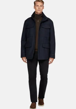 Veste De Treillis En Tissu Technique Rembourré