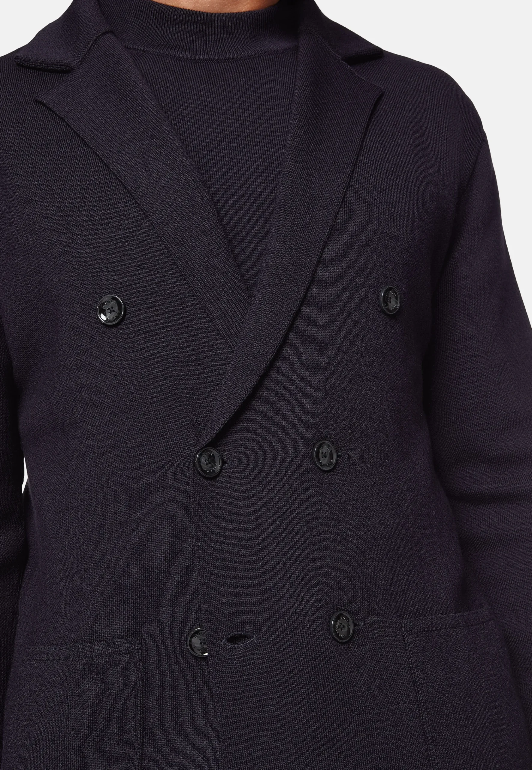 Veste Pull En Laine Mérinos