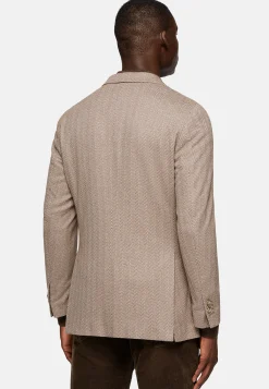Veste Structurée En Coton Mélangé Jersey
